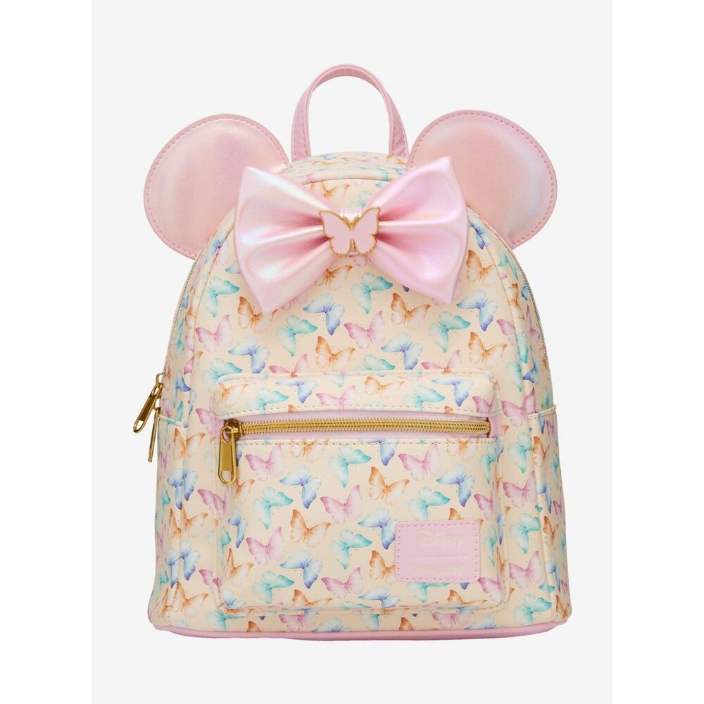 Loungefly Disney Minnie Mouse Ears Butterfly Mini Backpack